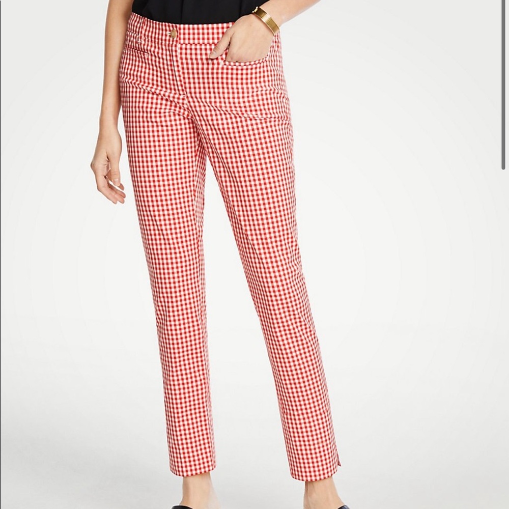 Ann Taylor gingham pants